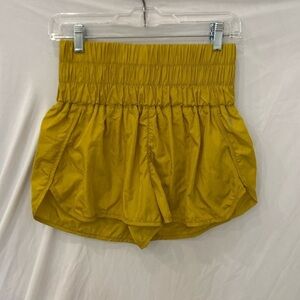 Free People FP the way home shorts in citrus size medium